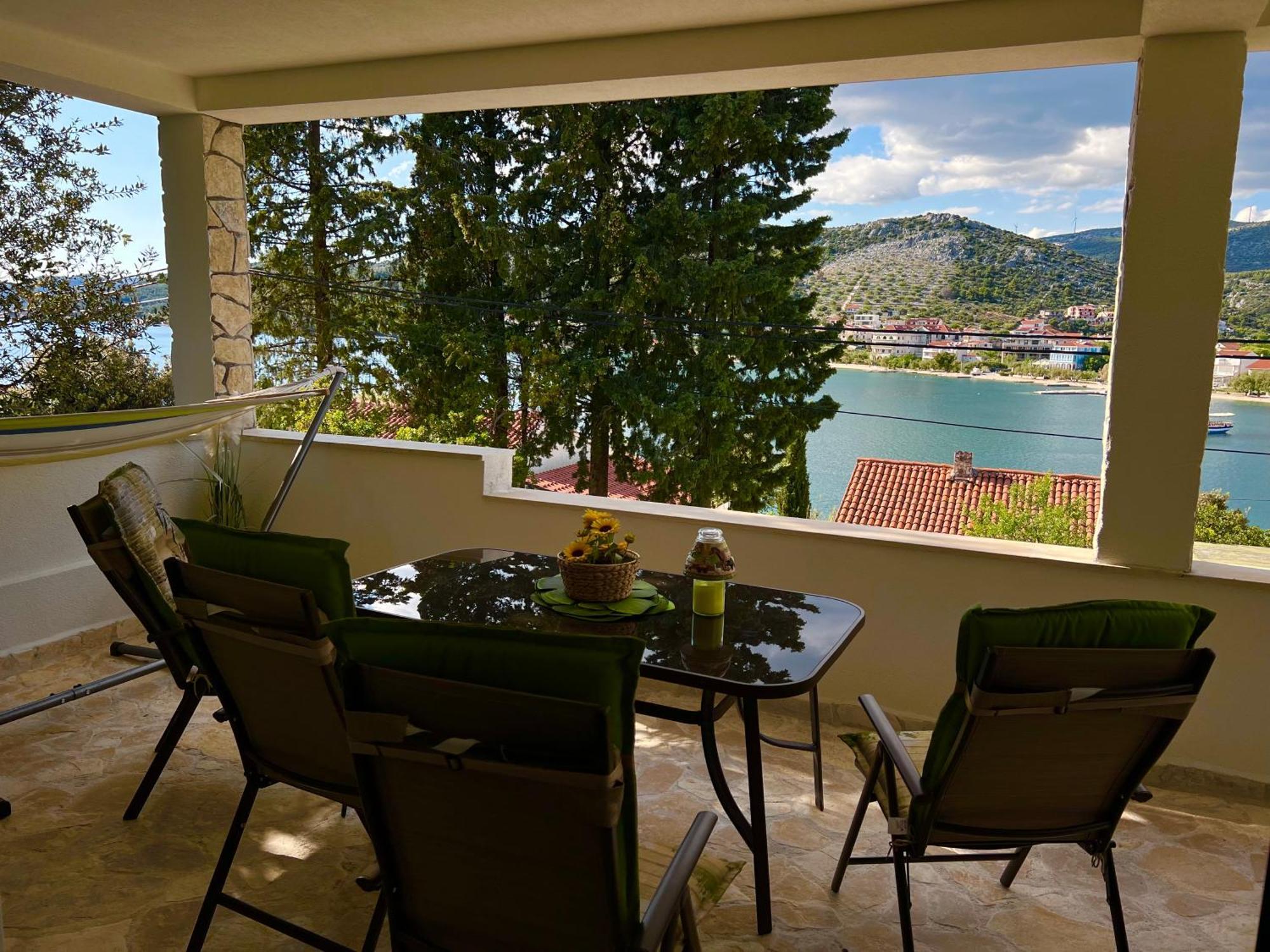 Apartament Abi Seget Vranjica Bagian luar foto